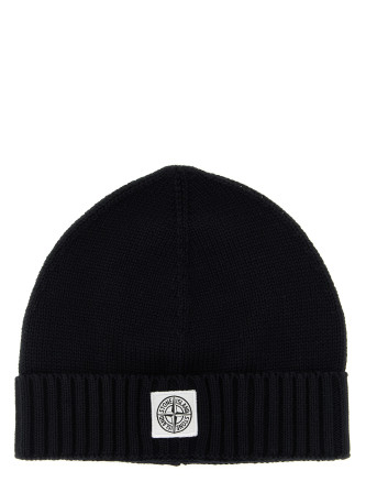 Logo patch beanie