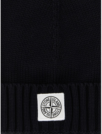Logo patch beanie #