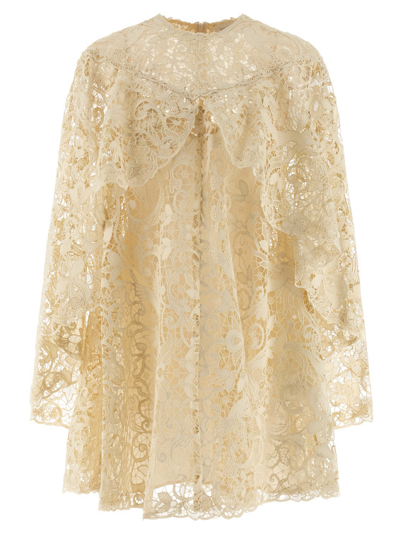 'Memento Bird Lace Mini' dress #1