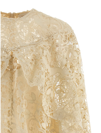 'Memento Bird Lace Mini' dress #