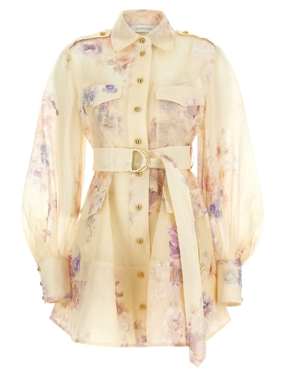 'Hypnotic Utility Mini' dress #1