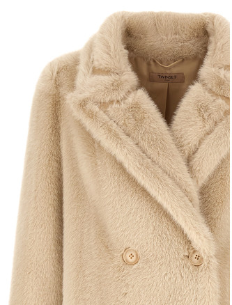 Double-breasted coat #