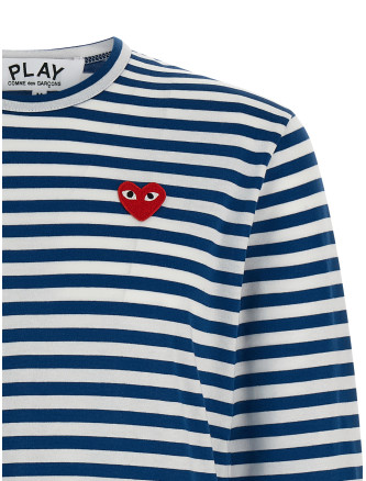 Logo patch stripes t-shirt #