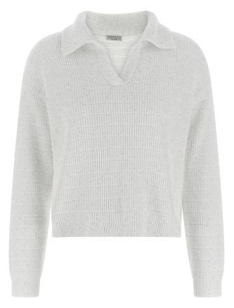 Diamond cotton polo shirt