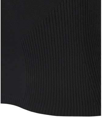 'Moon Jewelry Knit Open Neck' top #