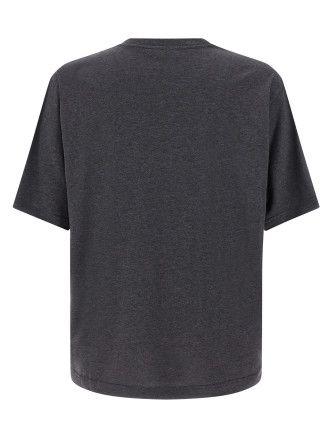 Flocked print T-shirt #