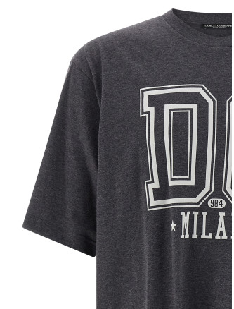 Flocked print T-shirt #