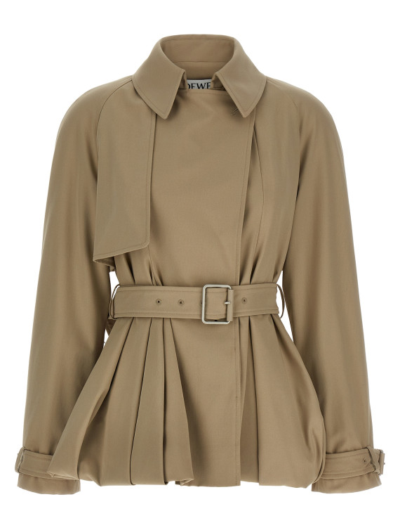 Balloon trench coat #1