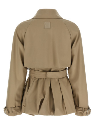 Balloon trench coat #