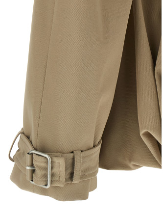 Balloon trench coat #