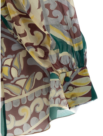 Paisley print blouse #