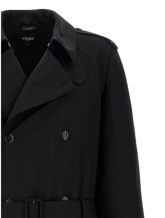 Wool trench coat #