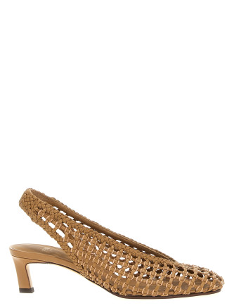 Braided slingback