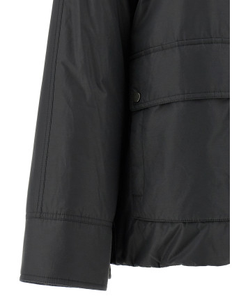 Cashmere neck down jacket #