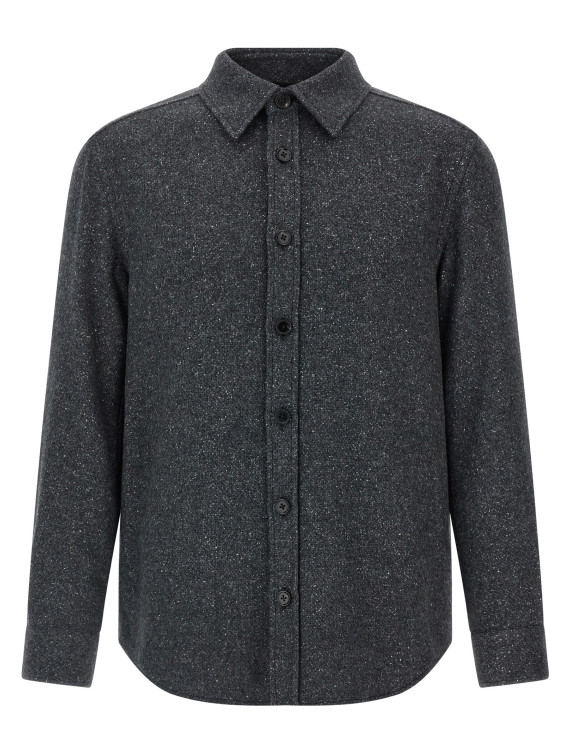Mélange overshirt #1