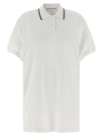 Intarsia collar dress