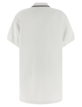 Intarsia collar dress #