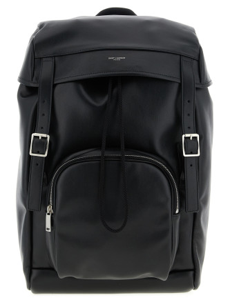Leather backpack