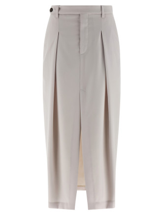 'Sartorial Curved' skirt