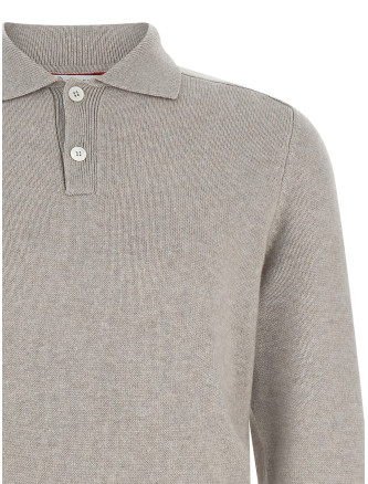 Cashmere polo shirt #