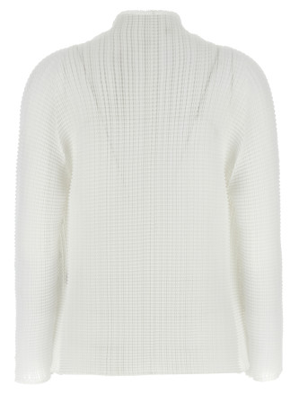 'Wooly Pleats' cardigan #