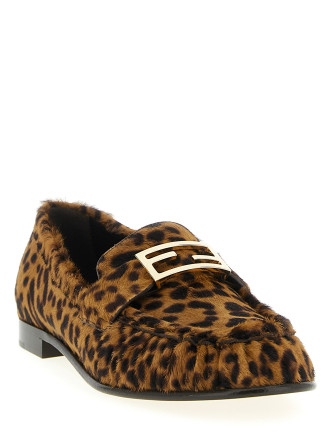 'Baguette' pony hair loafers #
