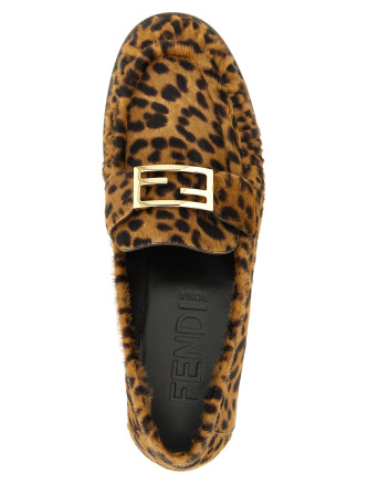 'Baguette' pony hair loafers #