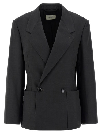 Double-breasted tailored blazer