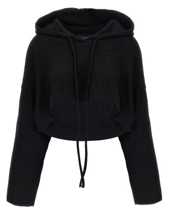 Cropped hoodie
