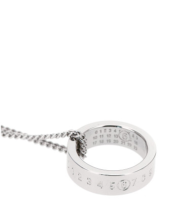'Numeric Signature MM6' necklace #
