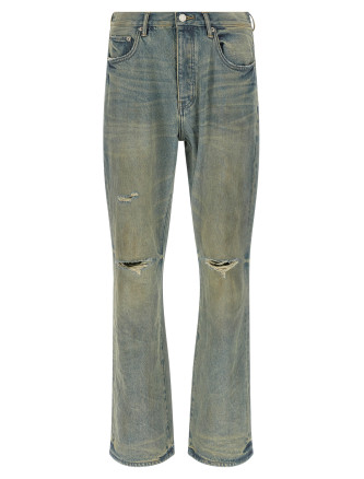 'P026 Dirty Fade Rip Boot' jeans