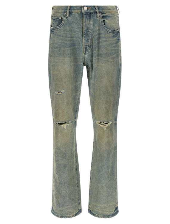 'P026 Dirty Fade Rip Boot' jeans #1