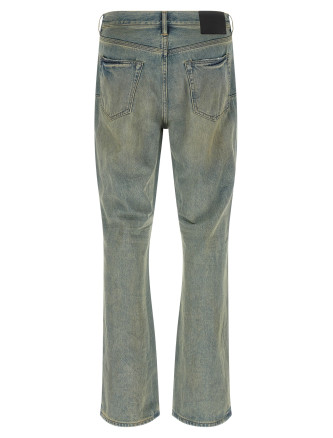 'P026 Dirty Fade Rip Boot' jeans #