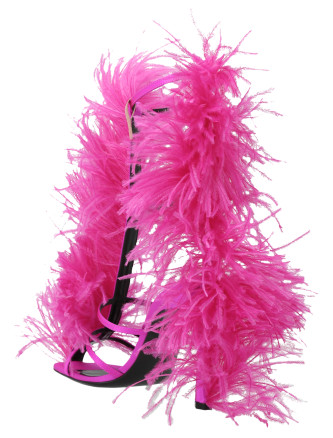 Босоножки на высоком каблуке SERGIO ROSSI 'Amazona' (B03320MFI9101105503) #