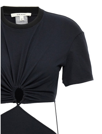 Cut-out t-shirt dress #