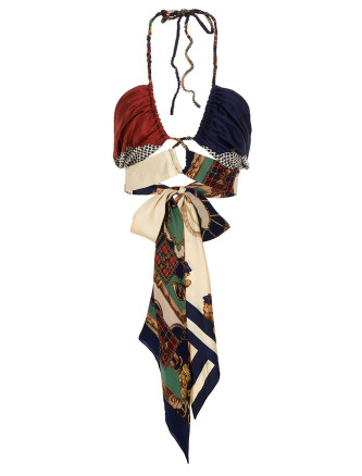 Top 'Designer Scarf'