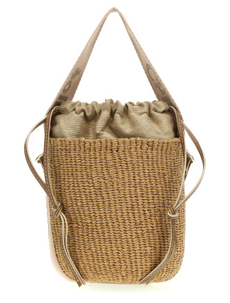 'Woody small bucket bag