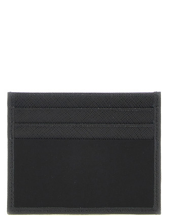 Re-Nylon Saffiano cardholder #