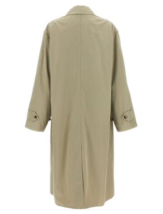 Single-breasted trench coat #