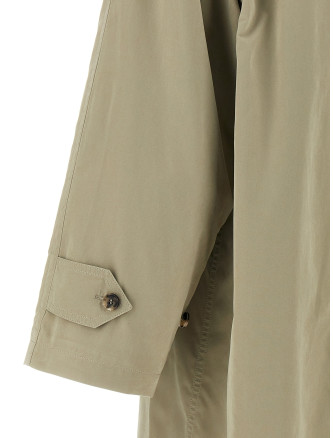 Single-breasted trench coat #