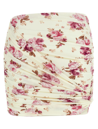 Floral print 'RE26' skirt