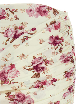 Floral print 'RE26' skirt (615426CREAM) #
