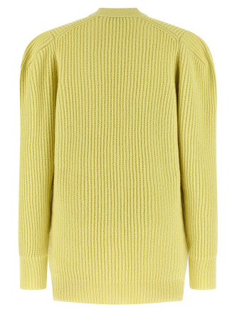 Thick knit cardigan #