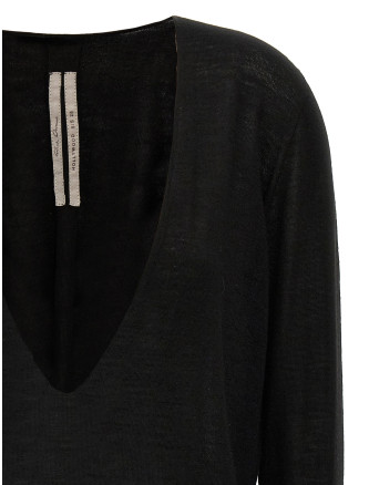 'Extreme V  neck' sweater #