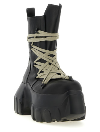 Военные ботинки RICK OWENS 'Megalaced Mega Tractor' (RU01F2867LOOW109) #