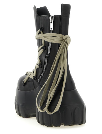 Военные ботинки RICK OWENS 'Megalaced Mega Tractor' (RU01F2867LOOW109) #