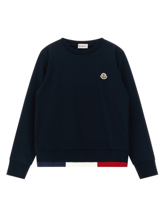 Tricolor hem sweatshirt + joggers