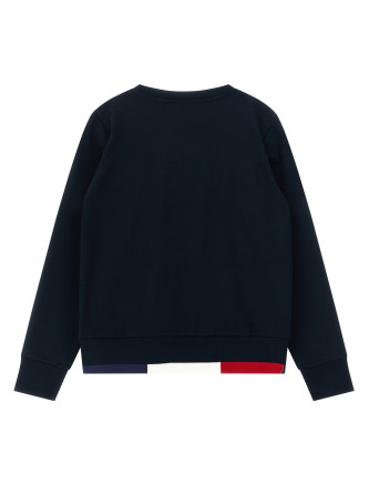 Tricolor hem sweatshirt + joggers #