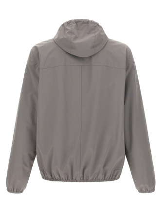 Logo embroidery windbreaker #