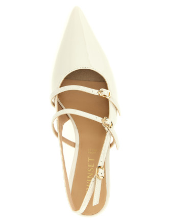 Patent leather slingback #